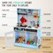 Lil' Jumbl Small Wooden Pretend Play Kitchen Set for Kids with Stovetop, Oven, and Interactive Features